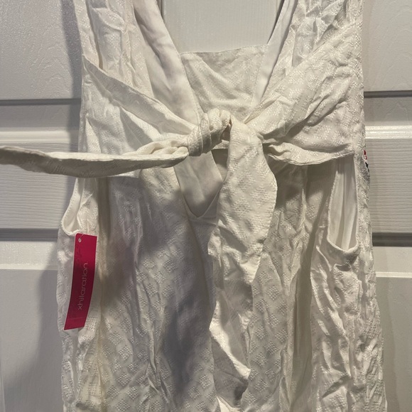Xhilaration Whit Tunic Top NEW WITH TAGS - Picture 6 of 7